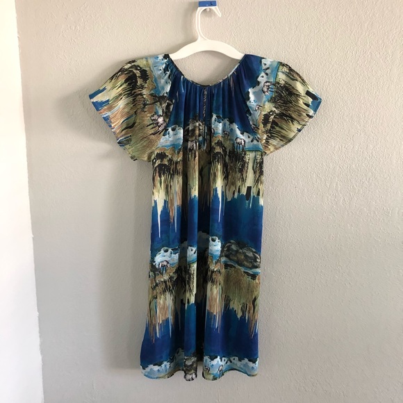 ☀️& OTHER STORIES mountain print tunic dress NEW - Picture 8 of 8